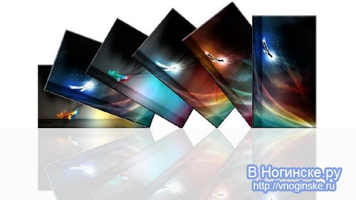 Aurora & Windows 7 wallpaper pack
